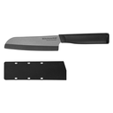 Cuchillo Kitchenaid Clasico De Ceramica 13 Cm Con Funda Negro