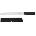 Cuchillo Kitchenaid Gourmet Para Pan 20 Cm Con Funda Negro