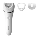 Depiladora Philips Epilator Series 8000 Seco Y Humedo Recargable Tecnologia Doble Accion 3 Acc Blanco