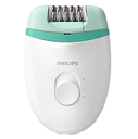Depiladora Philips Para Piernas Satinelle Essential Con Cable 2 Vel Blanco Y Verde