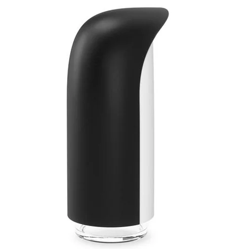 Dispensador De Jabon Umbra Negro Y Blanco