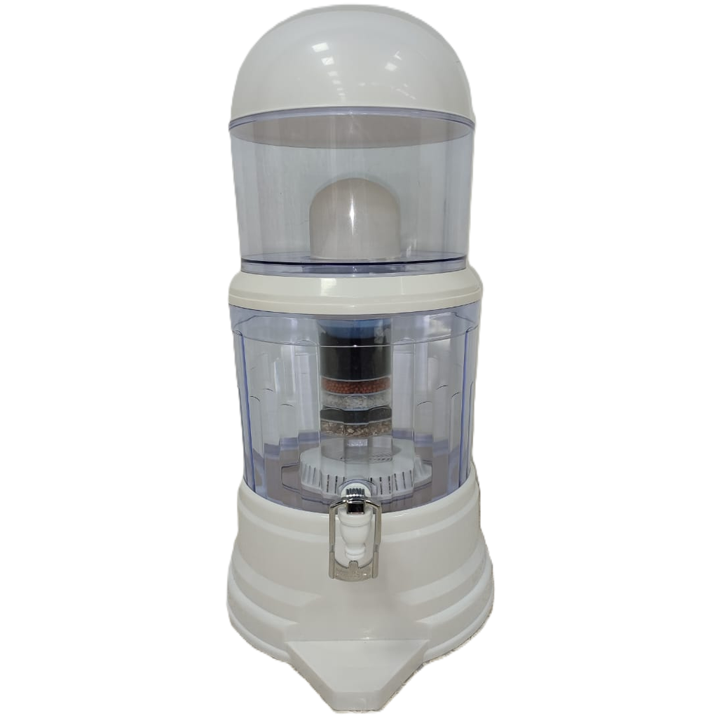Dispensador Y Purificador De Agua Water Purifier 18 Lts Filtrado De 7 Etapas Blanco