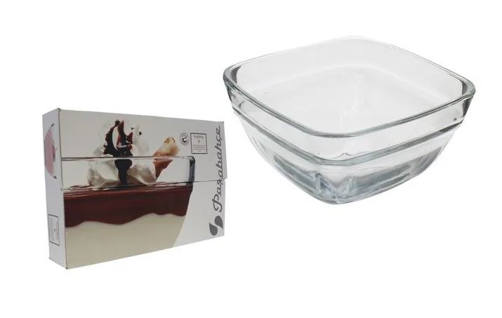 Ensaladera Pasabahce Vidrio Transparente 6 Pzas 11 Cm