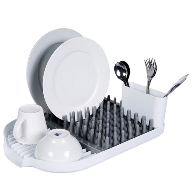 Escurridor De Platos Kennedy Blanco Y Gris
