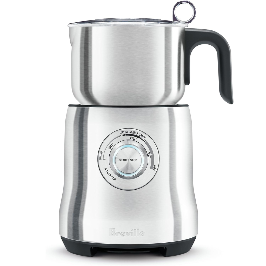 Espumador De Leche Electrico Breville Espuma Fria Y Caliente Acero