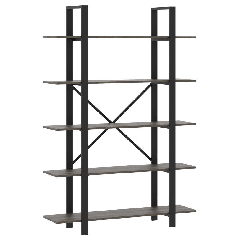 Estante Kennedy 5 Niveles Negro