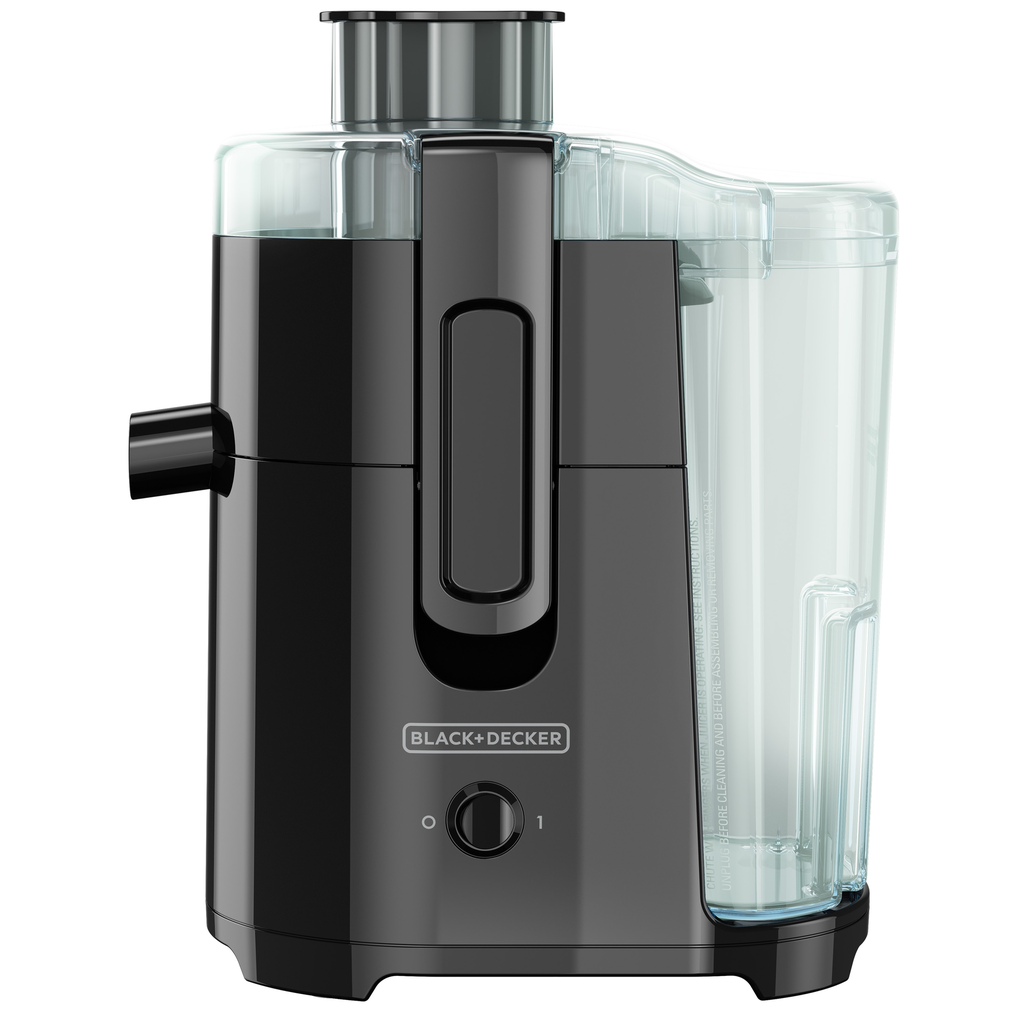 Extractor De Jugo Black+Decker  0.47 Lts Con Separador De Pulpa 500W Negro Y Acero