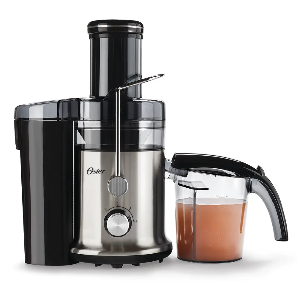 Extractor De Jugo Oster 1.25 Lts 600W Acero Y Negro