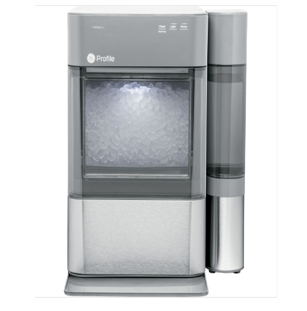 Fabricador De Hielo GE 18 Kg/Dia Almacena 2 Kg Smart Con Tanque Lateral Acero