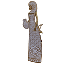 Figura Africana 13X5X36.5Cm