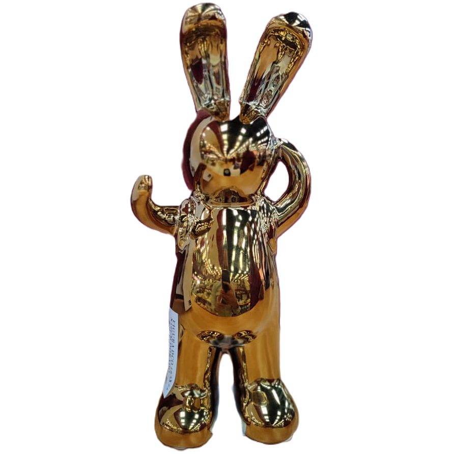 Figura Conejo Casabella Living Dorado
