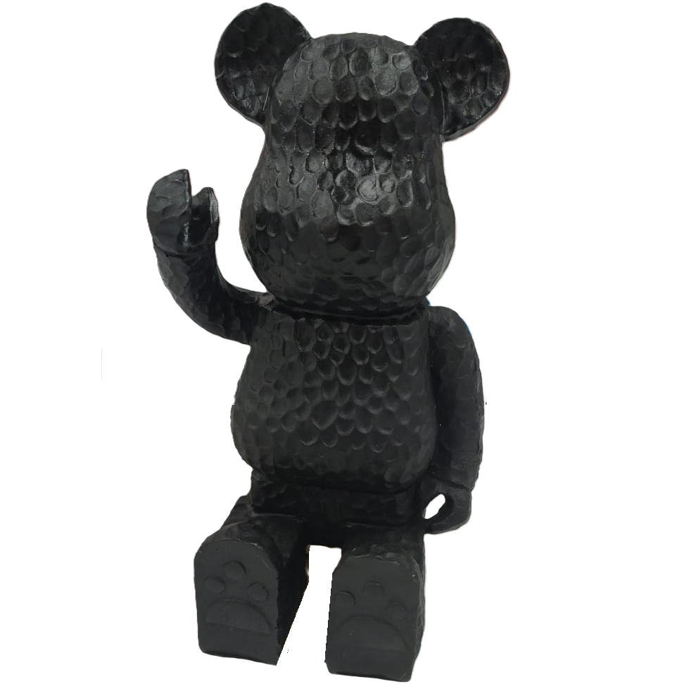 Figura Oso Concepts 11X9X21 Cm Negro