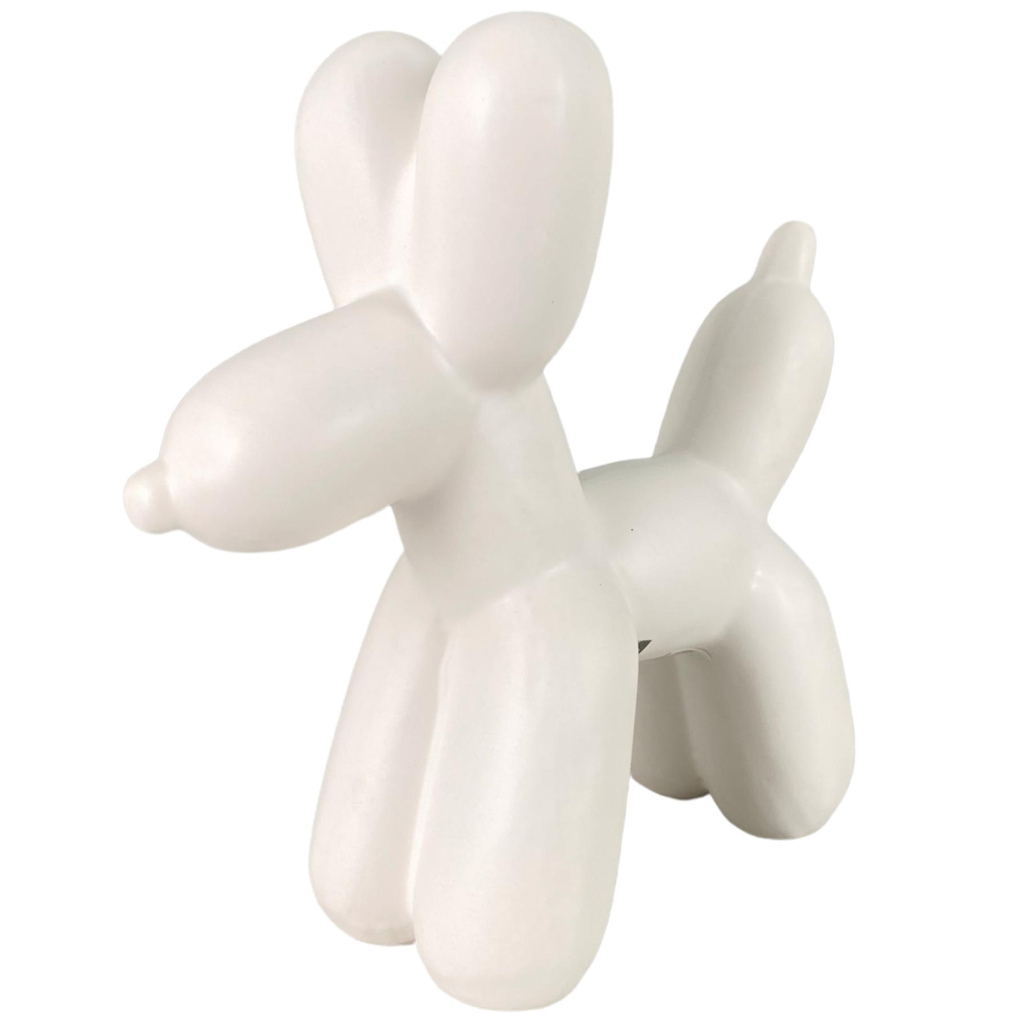 Figura Perro Globo Concepts 19 Cm Blanco