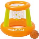 Flotador Inflable Intex Aro De Basketball 67x55 Cm Naranja Y Amarillo