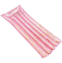 Colchoneta Inflable Intex Con Escarcha 170x53 Cm Rosado