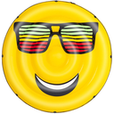 Flotador Inflable Bestway Emoji Smiley Summer 188 Cm Amarillo