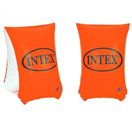 Flotador Inflable Intex Para Brazo Niños De 6-12 Años Naranja