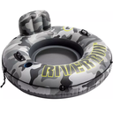 Flotador Inflable Intex River Run Camuflaje Gris Y Negro