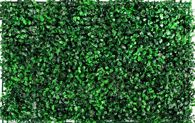 Follaje Artificial De Pared 40X60 Cm Verde