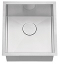 Fregadero Hive 43 Cm 1 Tina Rectangular Bajo Tope Acero