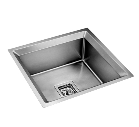 Fregadero Tecnolam 76 Cm 1 Tina Bajo Tope Acero