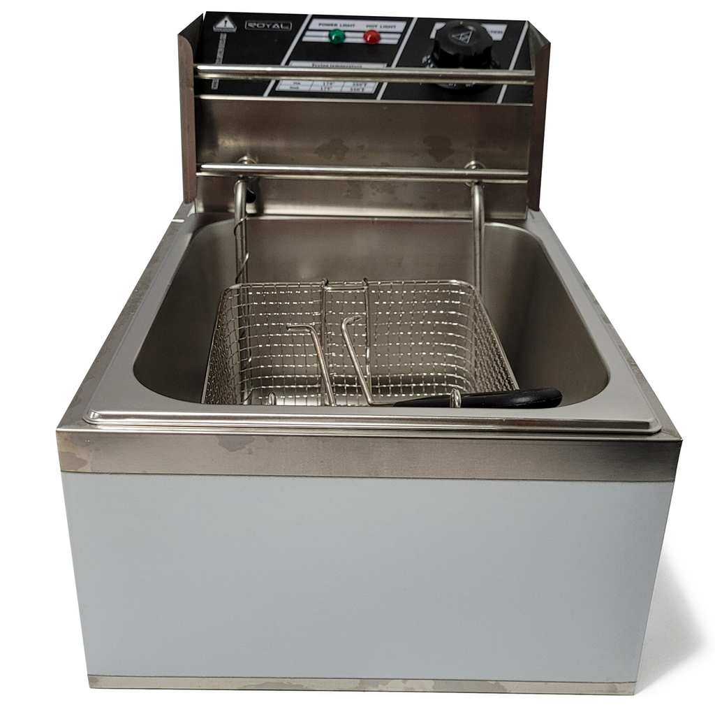 Freidora De Aceite Royal 10 Lts Acero