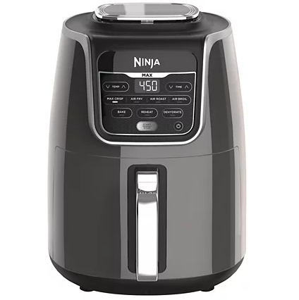 Freidora De Aire Ninja Xl 5.2 Lts 7 En 1 Tecnologia MaxCrisp Negro