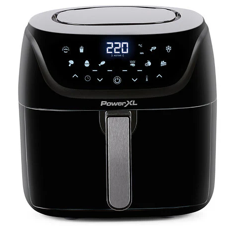 Freidora De Aire Powerxl Vortex 5.7 Lts 10 Funciones Programadas Negro