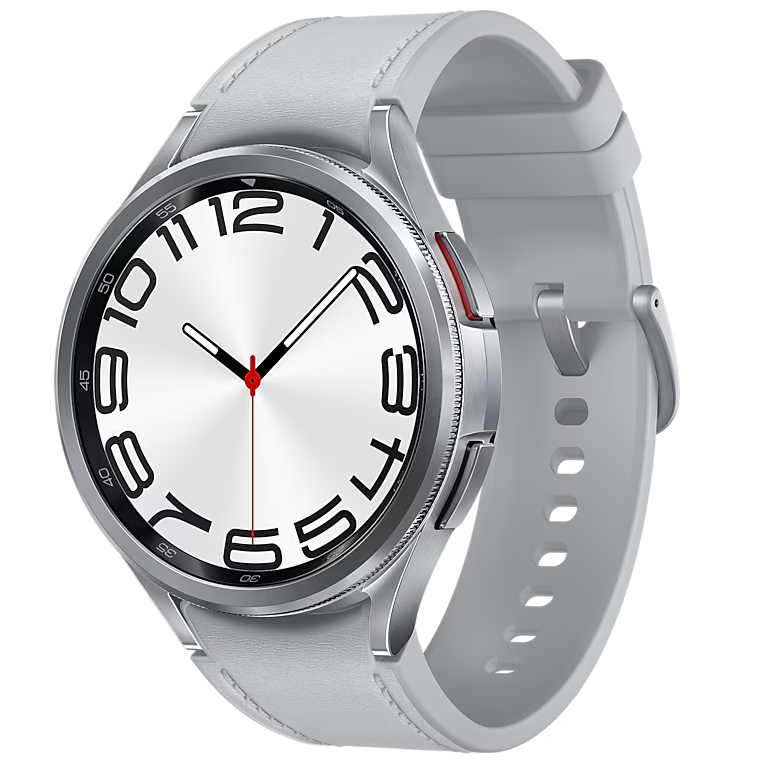 Reloj Samsung Galaxy Watch 6 Classic Personaliza Rutinas De Ejercicio Y Seguimiento Del Sueño Plateado