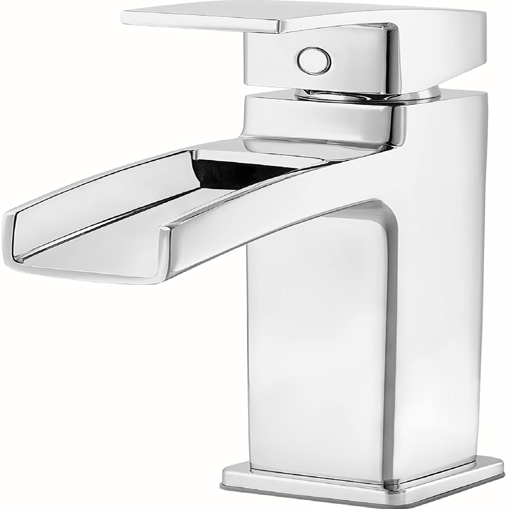 Grifo De Lavamano Pfister Kenzo Monomando Plateado