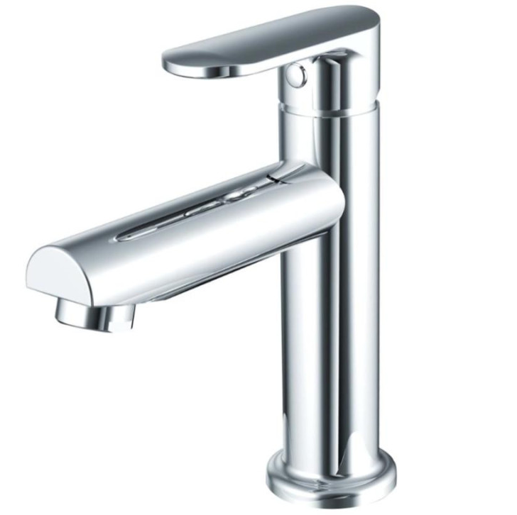 Grifo De Lavamano Pfister Monomando Plateado