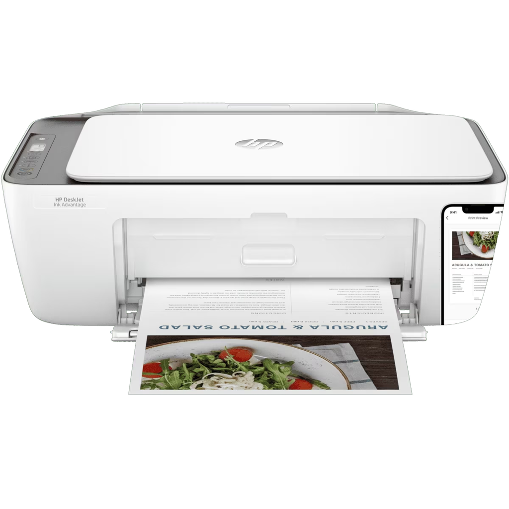 Impresora Multifuncional Hp Deskjet Ink Advantage 2875 Inalambrica Smart De Inyeccion Con Wifi Blanco