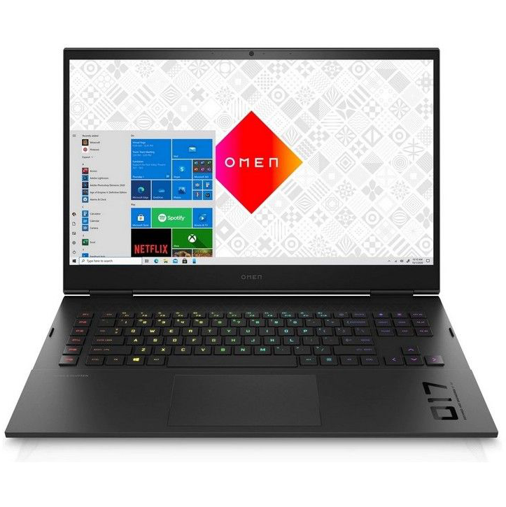 Laptop Hp Omen 17.3" QHD Intel Core I7-11800H 32Gb Ram/512Gb Ssd Negro