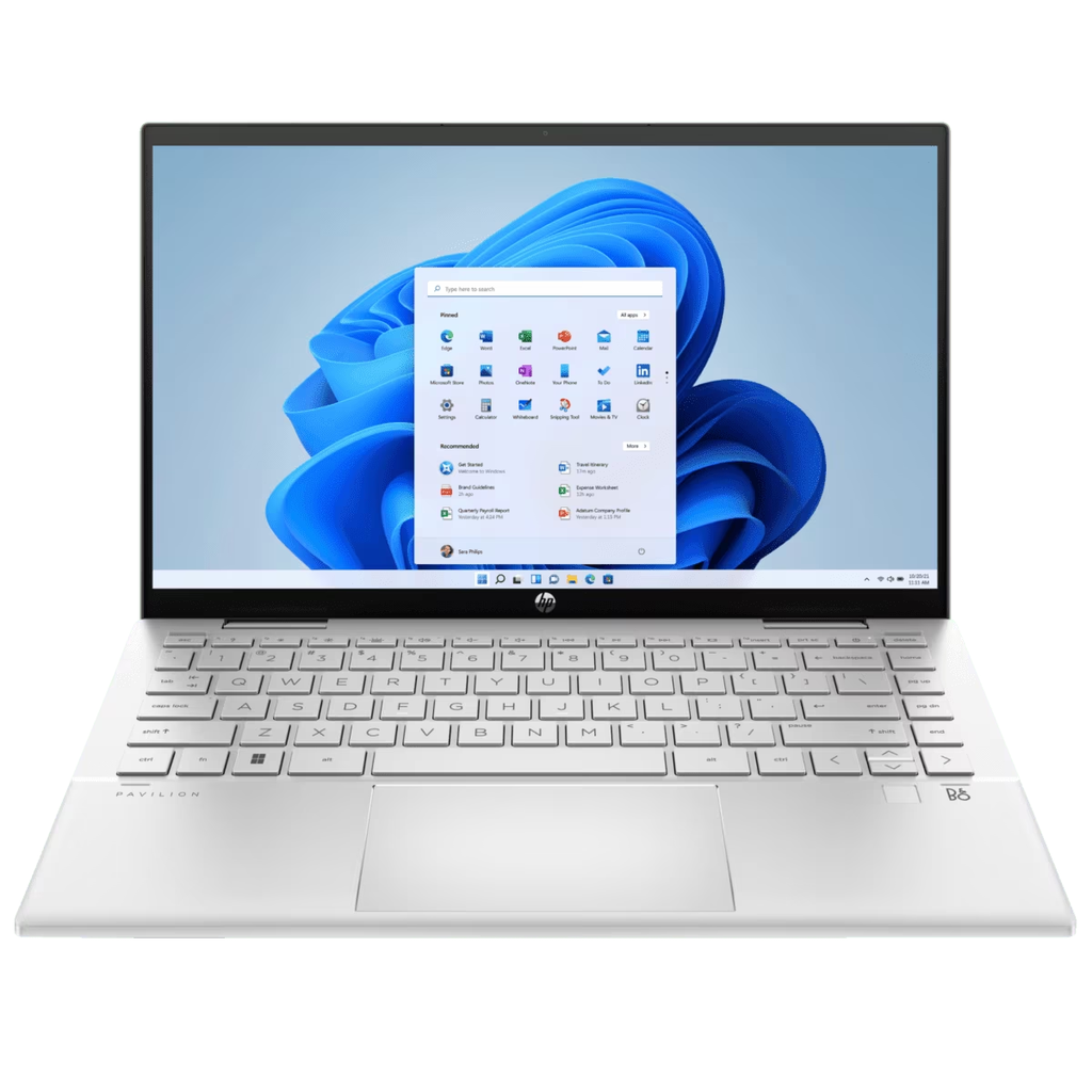 Laptop Hp Pavilion x360 Convertible 15.6" Intel Core I5-1235U 8Gb Ram/256Gb Ssd Plateado