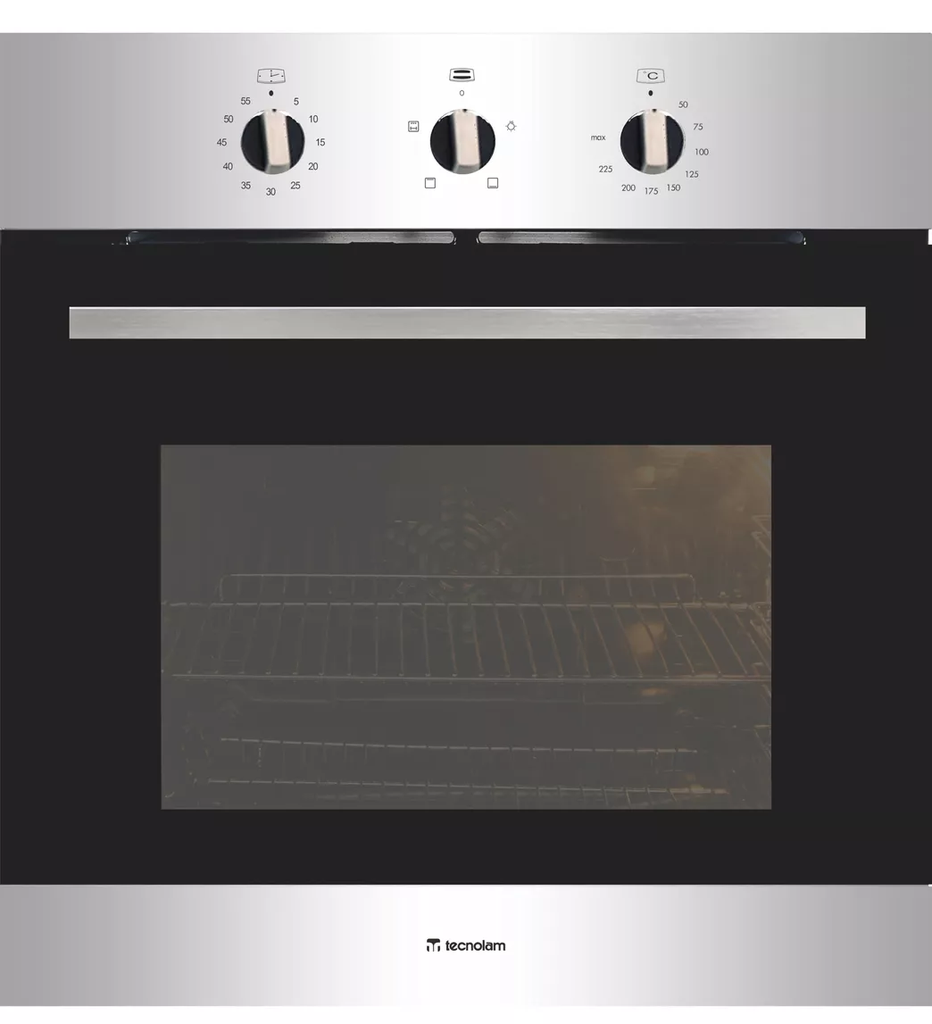 Horno Electrico 60 Cm Tecnolam 4 F Acero