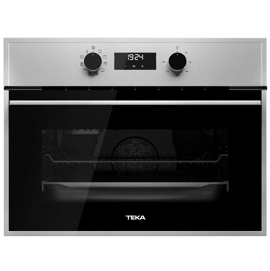 Horno Electrico 60 Cm Teka Multifuncion Con Microondas 11 Funciones HydroClean ECO Acero