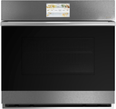 Horno Electrico 76 Cm Cafe Smart Conveccion Vidrio Platino De Lujo