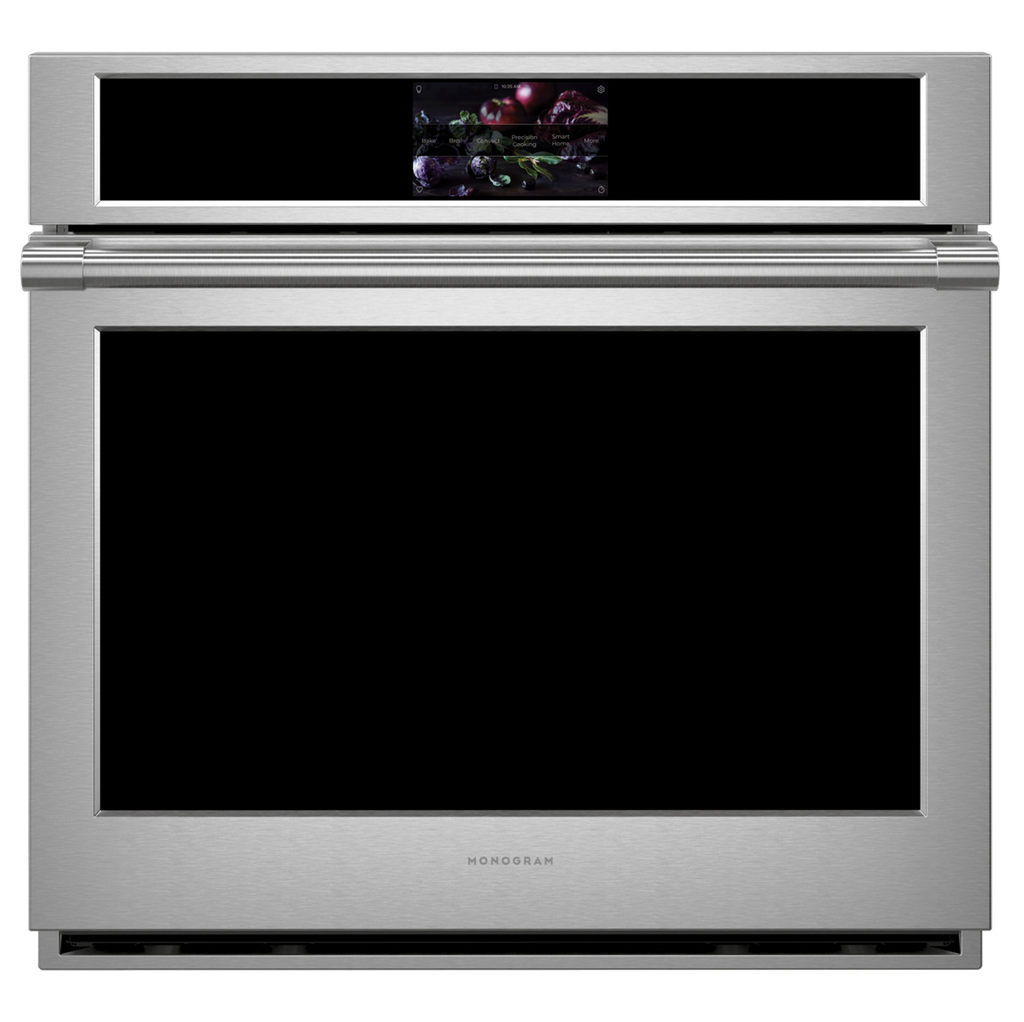Horno Electrico 76 Cm Monogram Smart De Conveccion Pantalla LCD Autolimpieza Coccion De Precision Acero