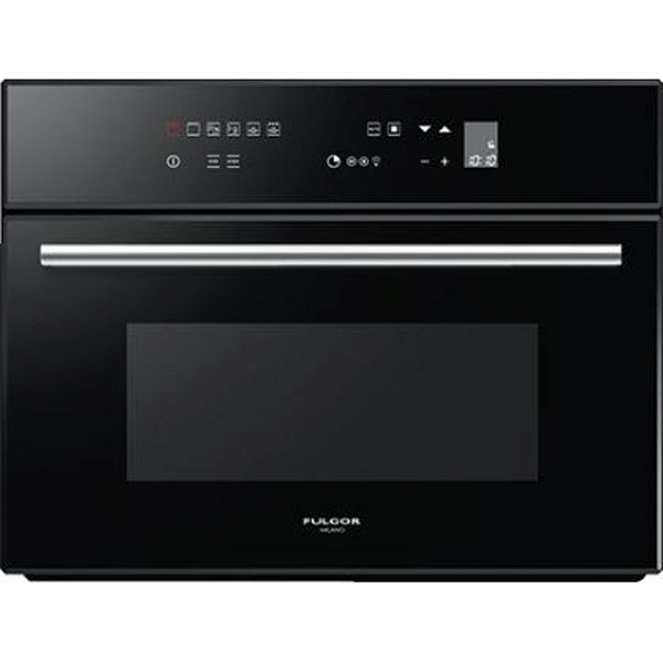 Horno Microondas Empotrable Fulgor 60 Cm Control Tactil Negro