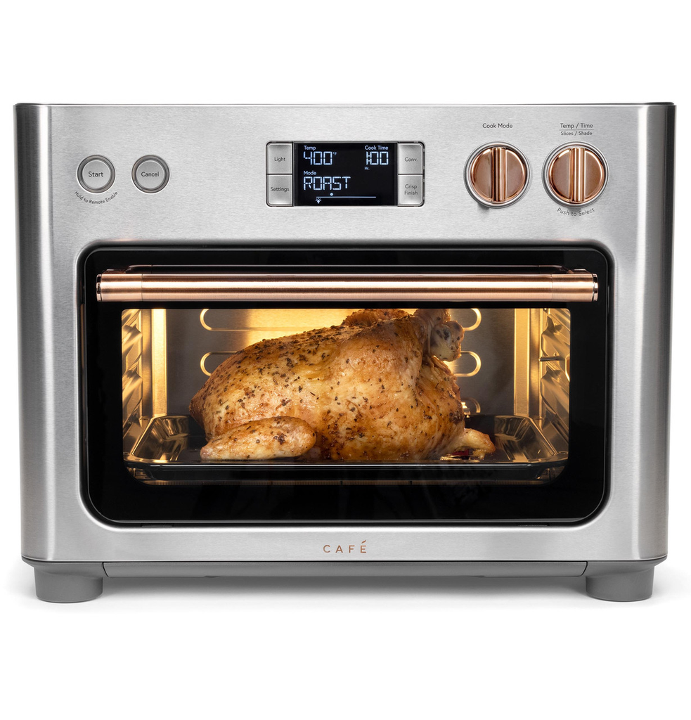 Horno Tostador Cafe Couture Smart 14 En 1 Con Freidora De Aire Acero