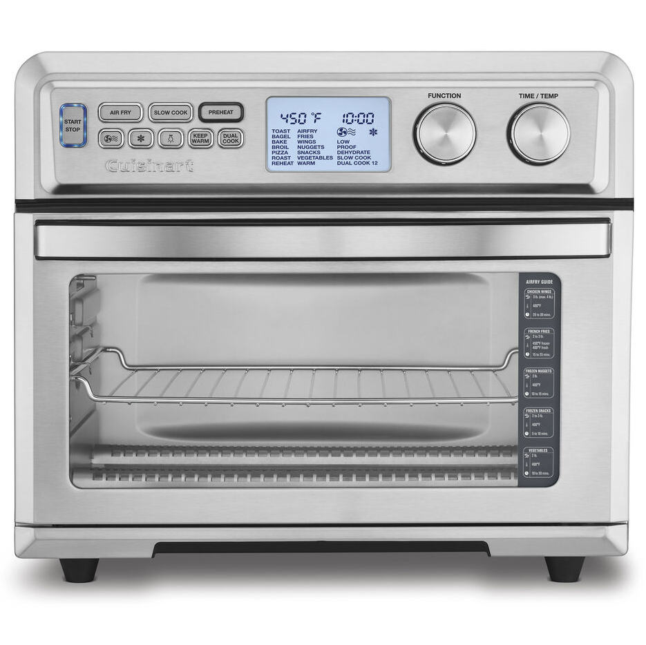 Horno Tostador Cuisinart 13 En 1 De Conveccion Con Freidora De Aire Acero