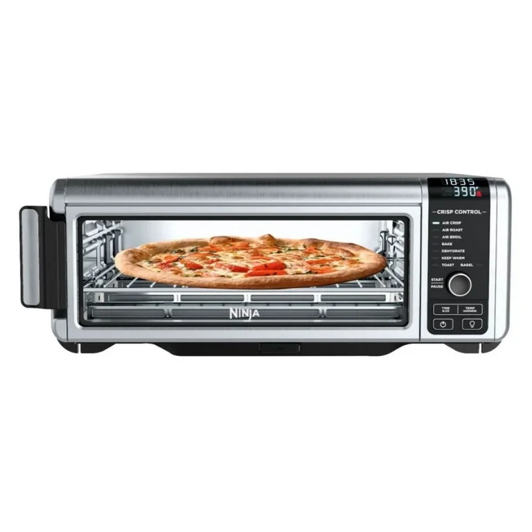 Horno Tostador Ninja Foodi 1.8 Lts 8 En 1 Con Freidora De Aire Acero Y Negro