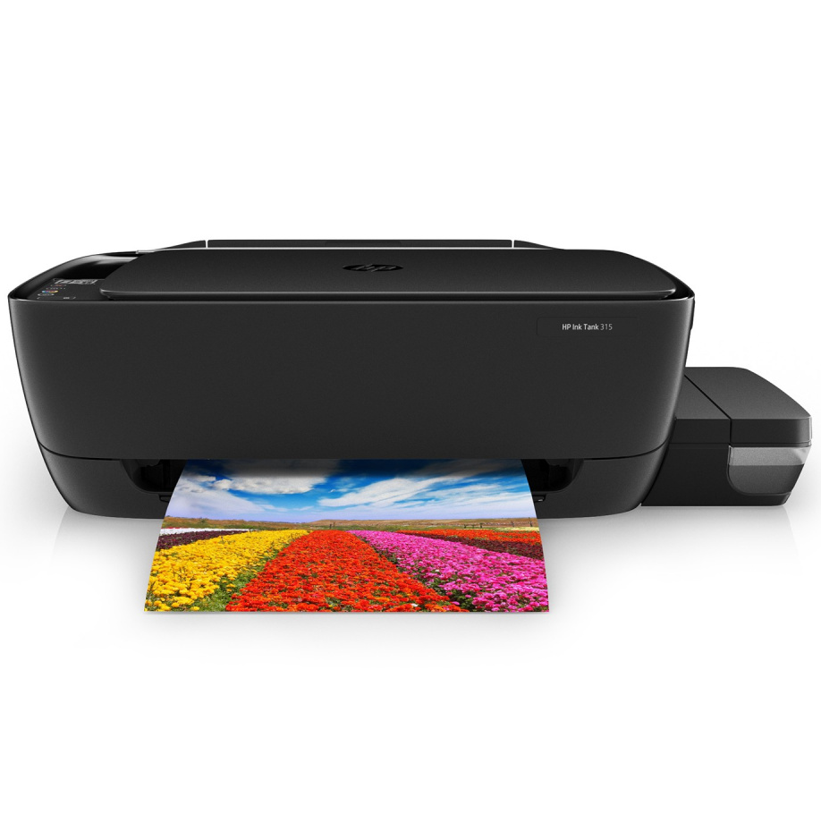 Impresora Multifuncional Hp Ink Tank 315 De Inyeccion Negro
