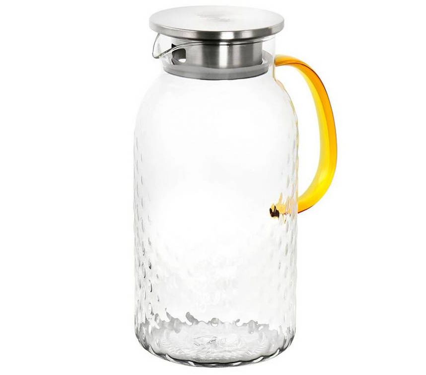 Jarra Mr Coffee 1.8 Lts De Vidrio Transparente Y Amarillo