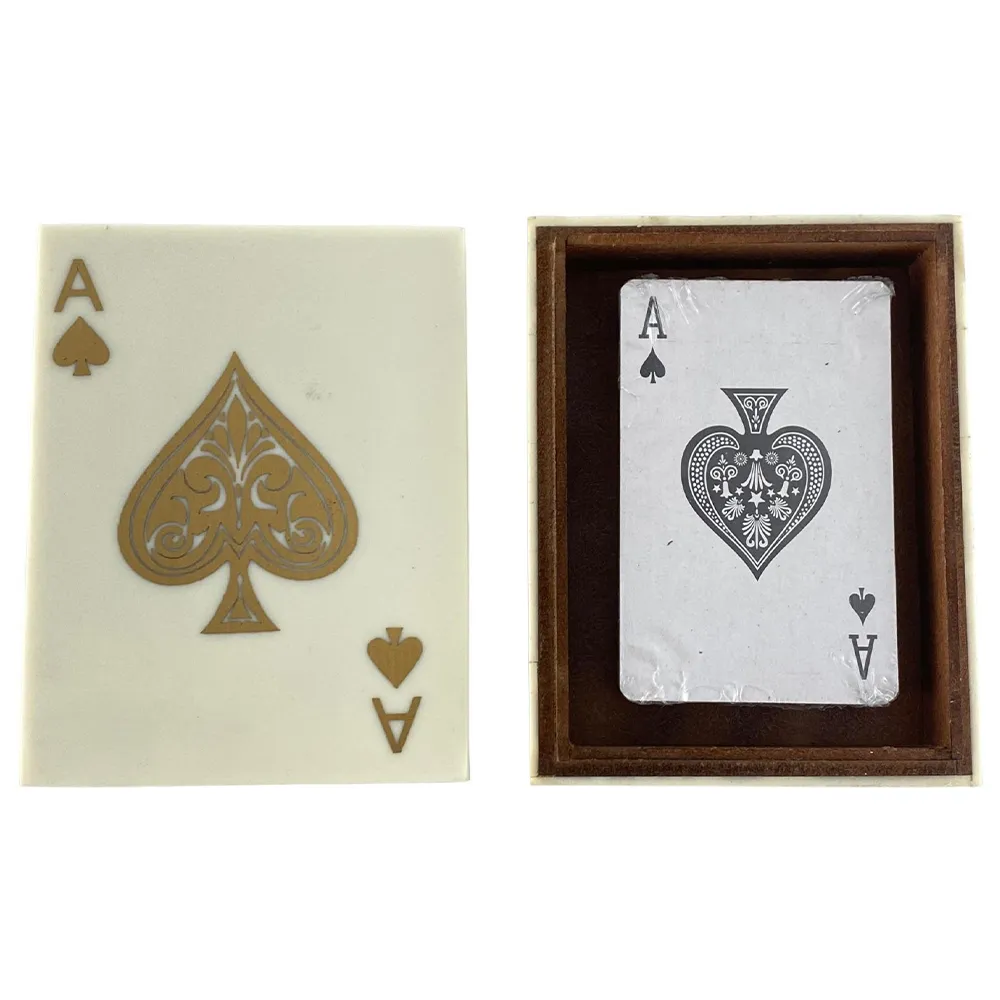 Juego De Cartas Concepts Con Caja 5X4X1.3 Cm Blanco