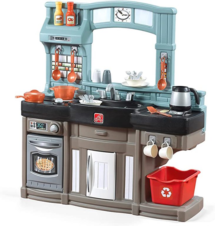 Juego De Cocina Step2 Realista Con Funciones Interactivas 22 Acc Multicolor