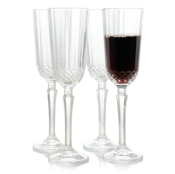 Juego De Copas Pasabahce Diony 4 Pzas 125 Ml De Vidrio Transparente