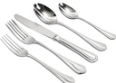 Juego De Cubiertos Gibson 45 Pzas Plateado