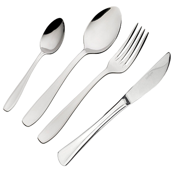 Juego De Cubiertos Magefesa 16 Pzas Plateado