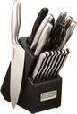 Juego De Cuchillos Cuisinart Artiste 17 Pzas Con Base Acero Y Negro